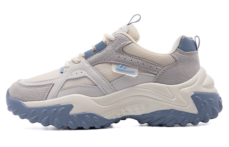 (W) Warrior 'Beige Blue Dad Shoe'