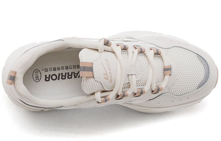 (W) Warrior 'Beige Thick-Soled CMFTable Versatile Dad Shoes' 圖 3