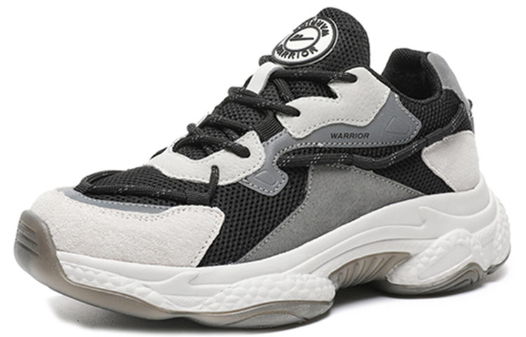 (W) Warrior 'Black Casual Trendy Dad Shoes' 圖 2