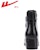 (W) Warrior 'Mid-Top Hitam Berbulu, Kalis Air dengan Zip Sisi' WBN(JS)1268R012