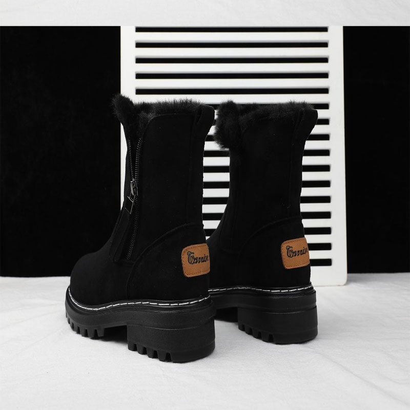 Details for (W) 워리어 블랙 퍼 안감 스노부츠 (Warrior Black Fur Snow Boots) WBN(JS)-010802