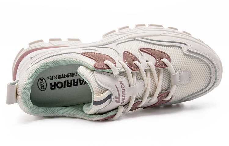 (W) Warrior 'Cream Pink Chunky Dad Shoe' 圖 3