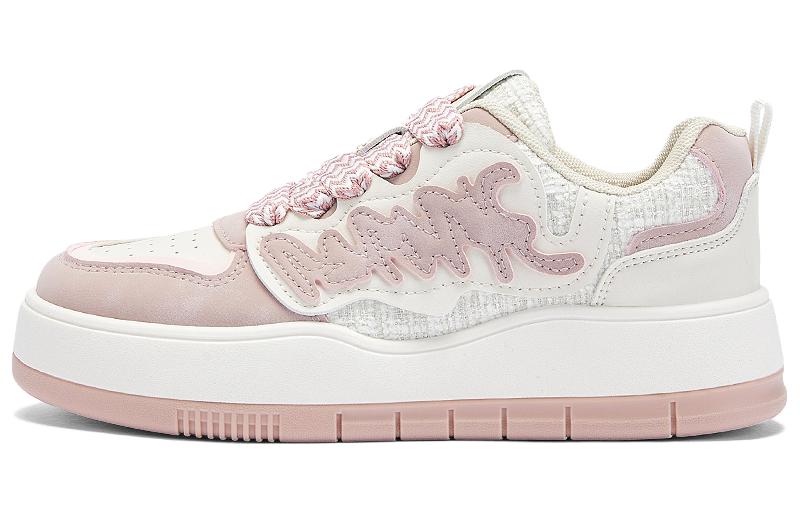 (W) Warrior 'Dopamine Beige Low-Top'