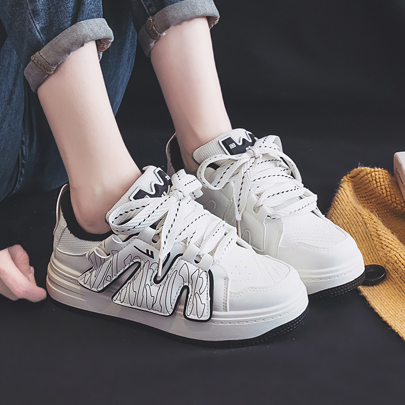 (W) Warrior 'Hui Chao Plus Velvet Warm Height-Increasing Low-Top Casual' 圖 20