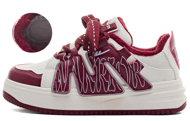 (W) Warrior 'Hui Chao Plus Velvet Warm Height-Increasing Low-Top Casual' 圖 21