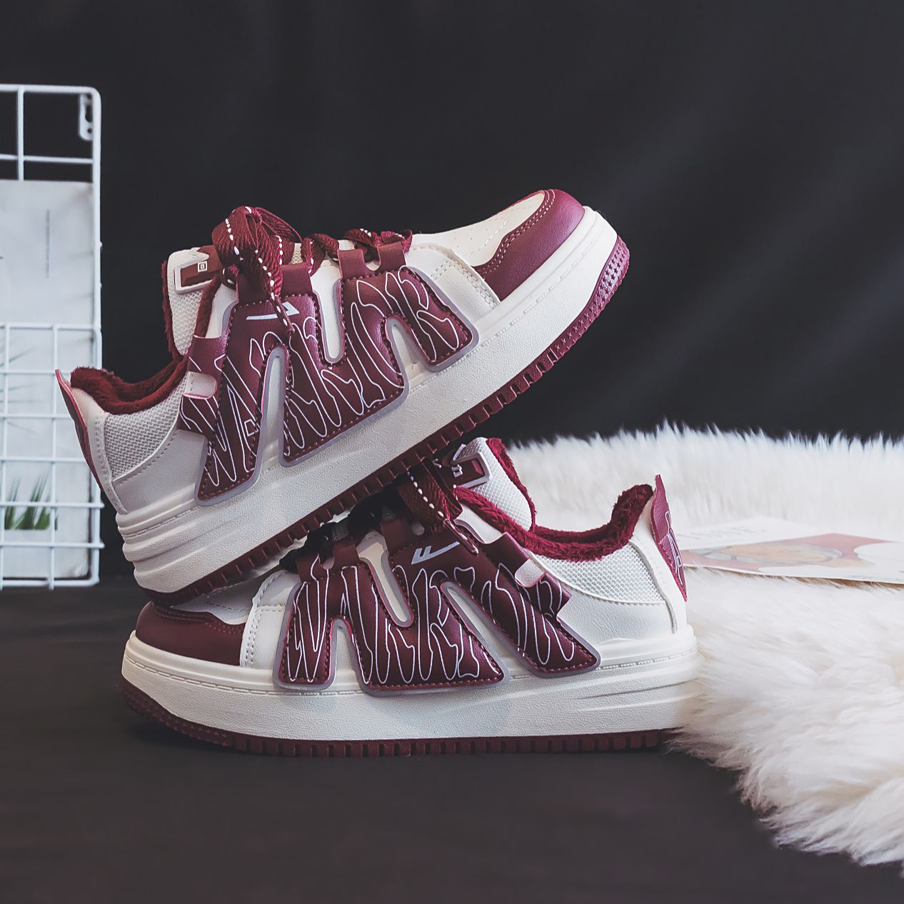 (W) Warrior 'Hui Chao Plus Velvet Warm Height-Increasing Low-Top Casual' 圖 27