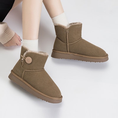 (W) Botas de Nieve Cálidas Warrior 'Hui Chao'. WBN(JS)-0812 12