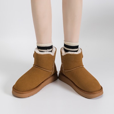 (W) Botas de Nieve Cálidas Warrior 'Hui Chao'. WBN(JS)-0812 2