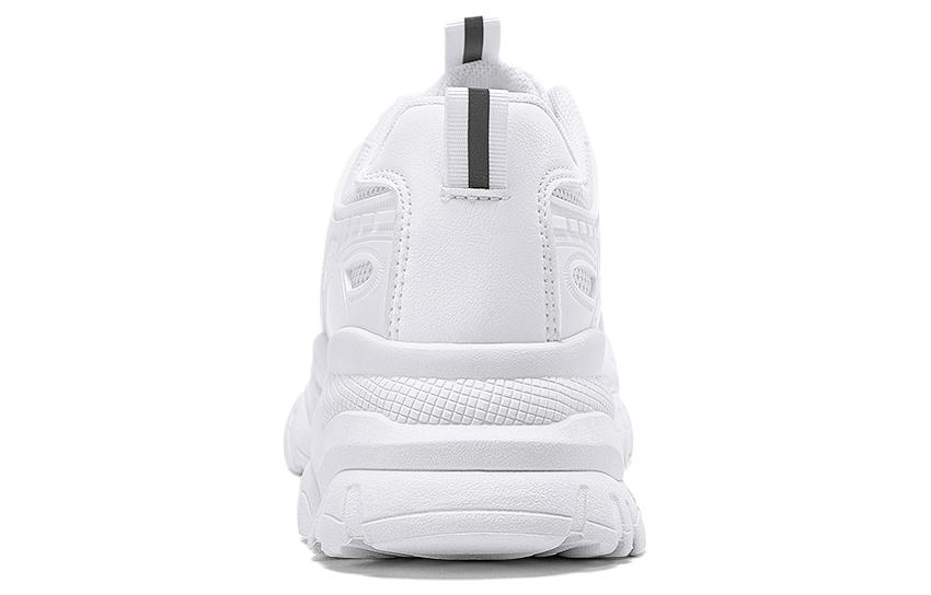 (W) Warrior 'Synthetic Leather Fabric CMFT Thick Sole White Dad Shoe' 圖 4