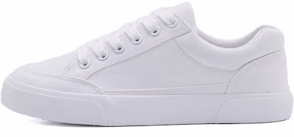 (Women) Warrior 'Ulzzang White Low-Top Canvas' WXY-A791MJ01 (Women) Warrior 'Ulzzang White Low-Top Canvas' WXY-A791MJ01