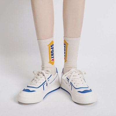 (W) Warrior 'Blanco Azul Versión Coreana' WXY-D199G02 1