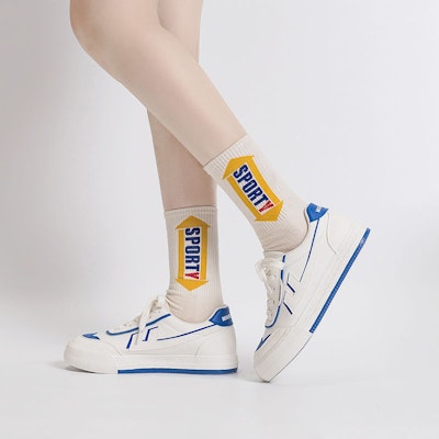 (W) Warrior 'Blanco Azul Versión Coreana' WXY-D199G02 2