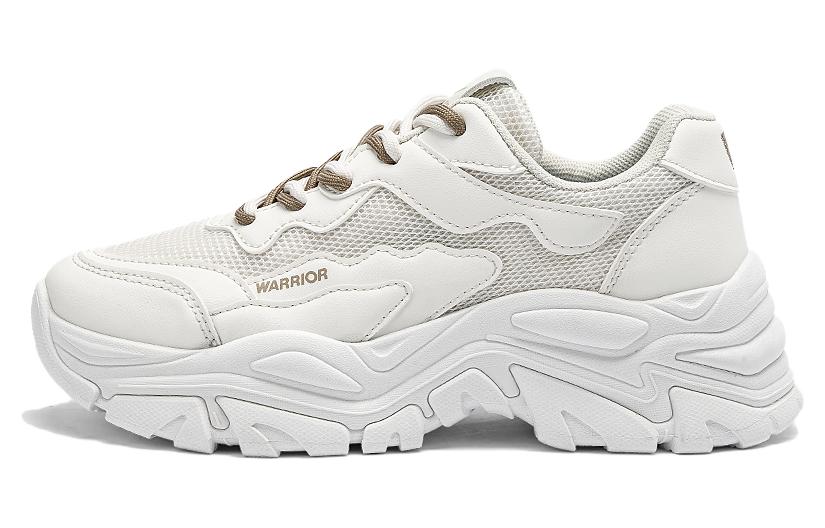 (Women) Warrior Basic Low Top 'Beige Color-Block Dad Shoe' WXY(S)-2710Z01