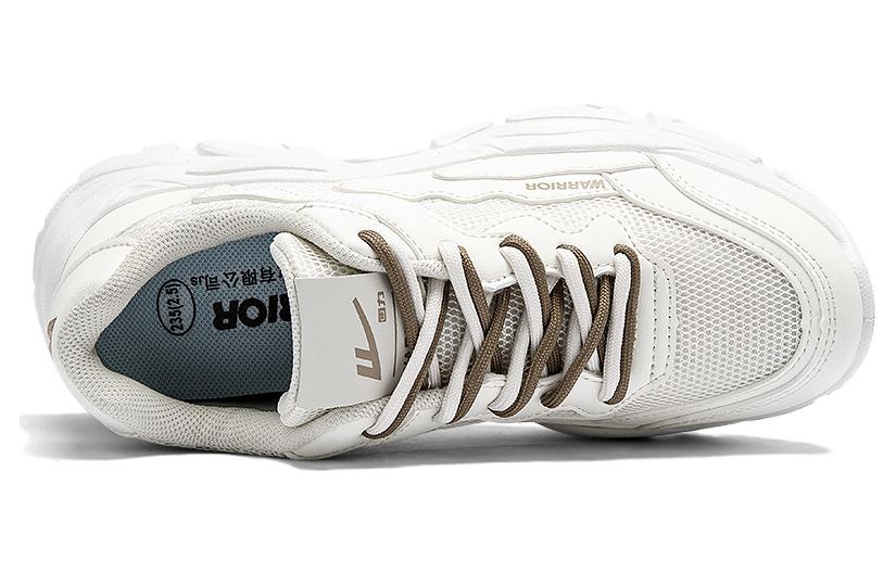 Lookbook (W) Warrior Basic Low Top 'Beige Color-Block Kasut Ayah' WXY(S)-2710Z01