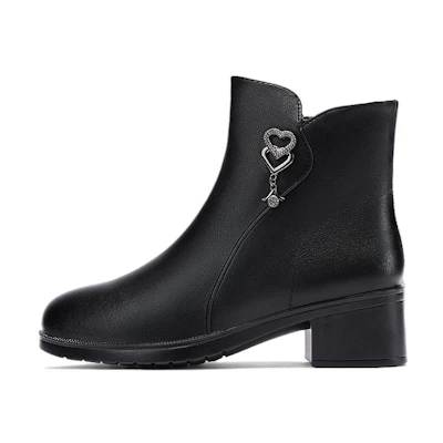 (W) Warrior Basketball 'Black Fleece-Lined Waterproof Mid-Top'