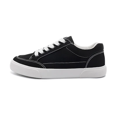 (W) Warrior Canvas 'Black Trendy Versatile'