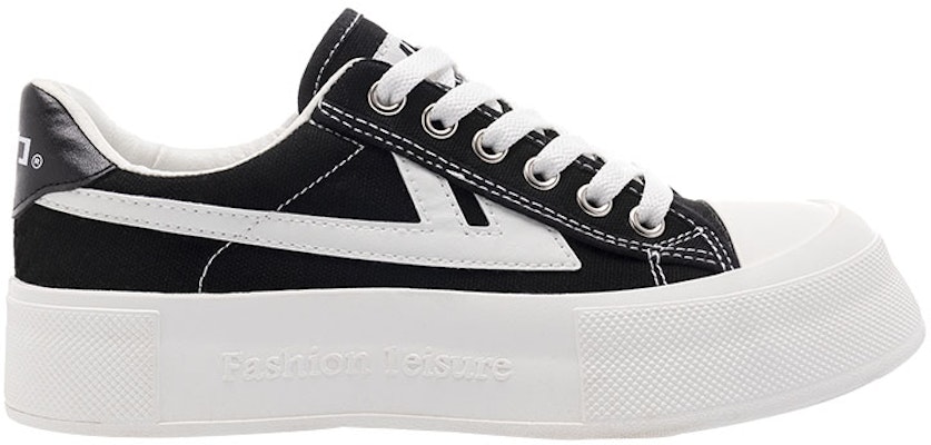 (Women) Warrior Canvas 'Black White' WXY-C367MJ04 Order (Women) Warrior Canvas 'Black White' WXY-C367MJ04