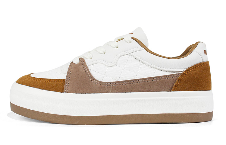 (W) Warrior Canvas 'White Brown'