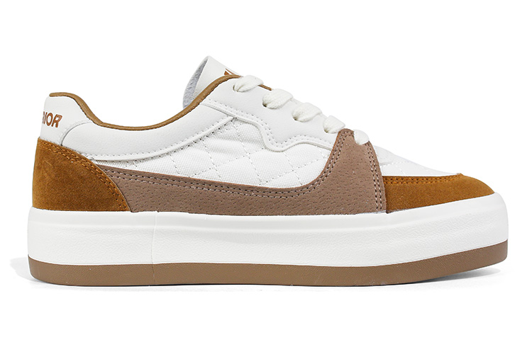 (W) Warrior Canvas 'White Brown' 圖 2