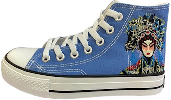 (Women) Warrior Canvas High 'Light Blue Comfort' WXY-A930WJ04 (Women) Warrior Canvas High 'Light Blue Comfort' WXY-A930WJ04