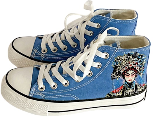 (Women) Warrior Canvas High 'Light Blue Comfort' WXY-A930WJ04 Order (Women) Warrior Canvas High 'Light Blue Comfort' WXY-A930WJ04