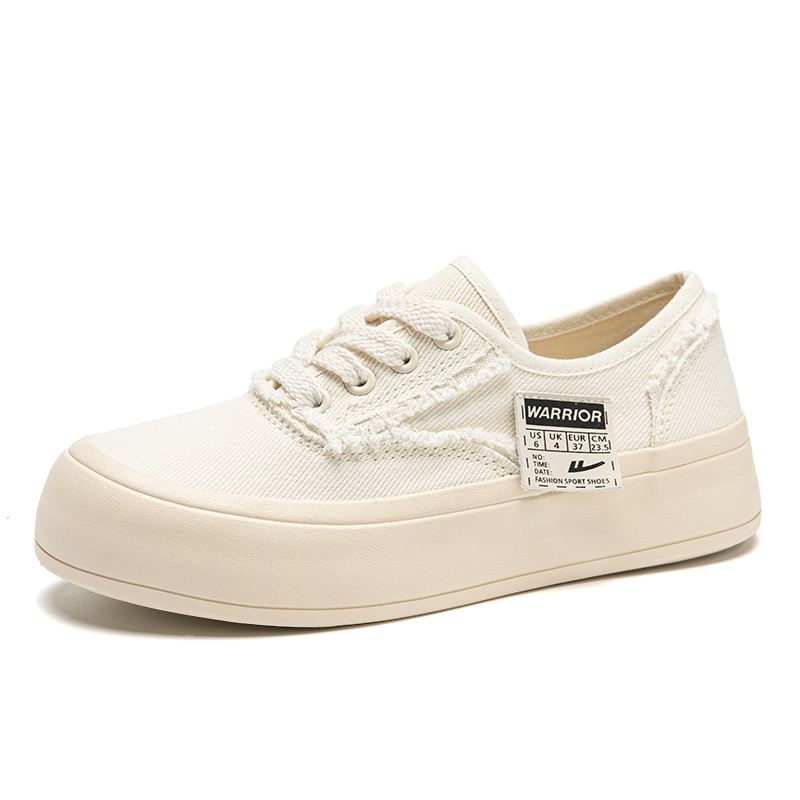 (W) Warrior Canvas Low 'Beige' 圖 3
