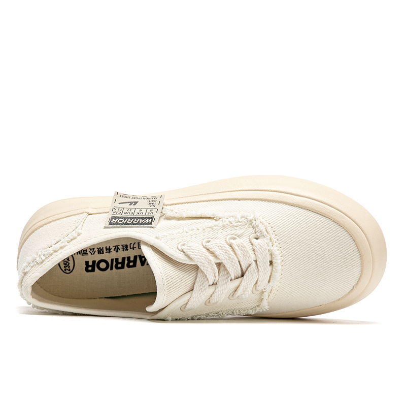 (W) Warrior Canvas Low 'Beige' 圖 4