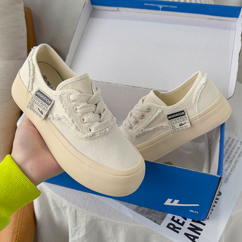 (W) Warrior Canvas Low 'Beige' 圖 7