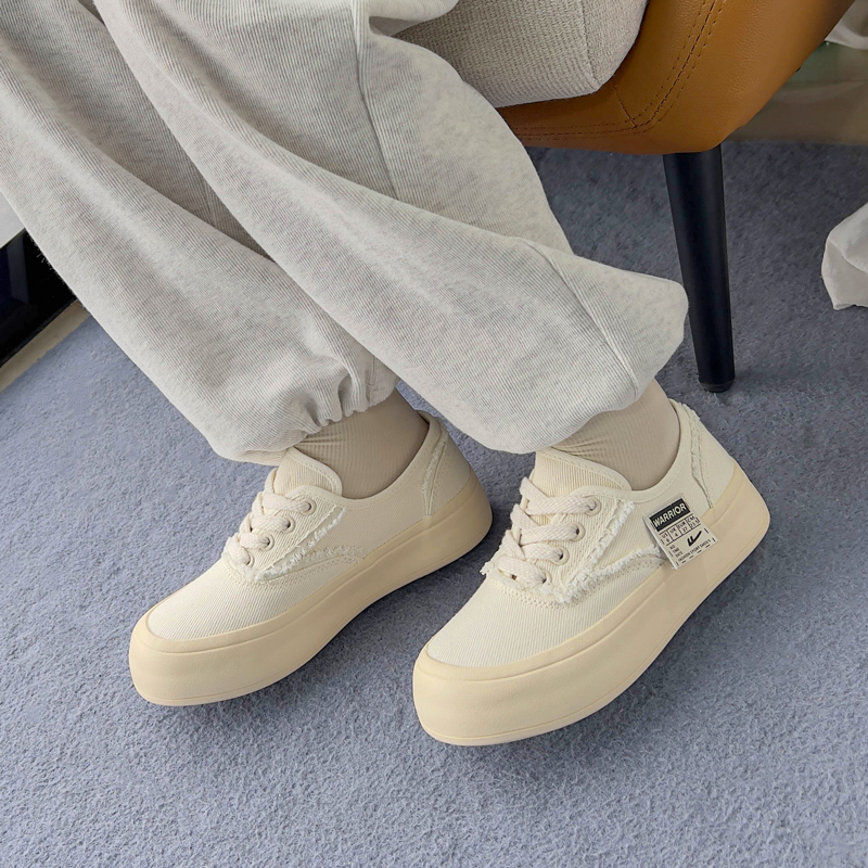 (W) Warrior Canvas Low 'Beige' 圖 8