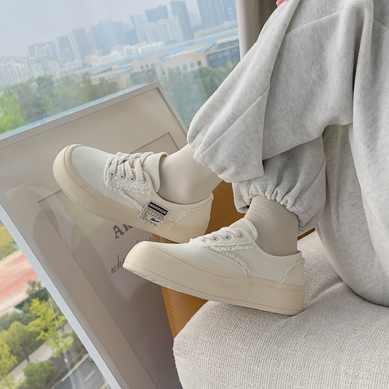 (W) Warrior Canvas Low 'Beige' 圖 9