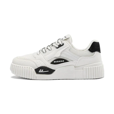 (W) Warrior Canvas Low 'Beige Black'