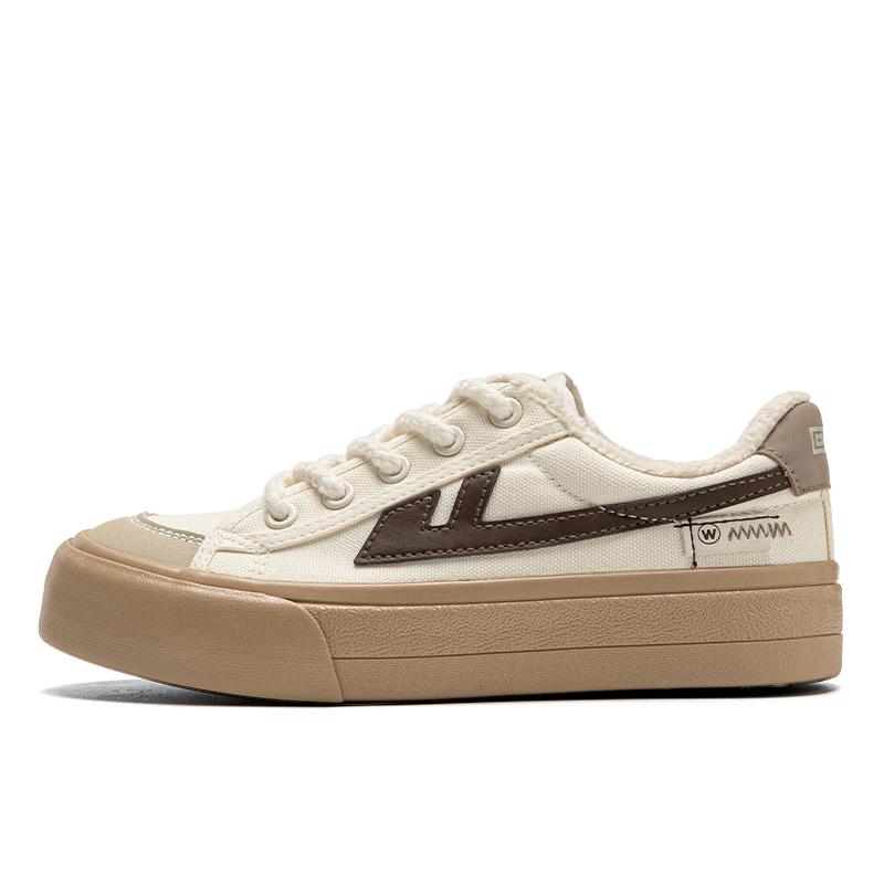 Buy (Women) Warrior Canvas Low 'Beige Brown' WBX-221MJ01