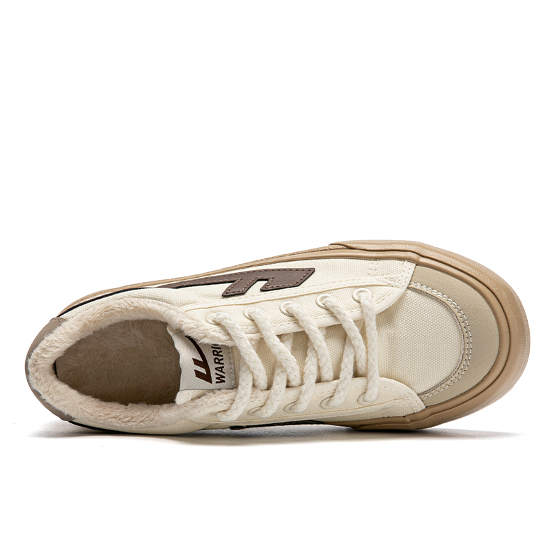 Shop (Women) Warrior Canvas Low 'Beige Brown' WBX-221MJ01