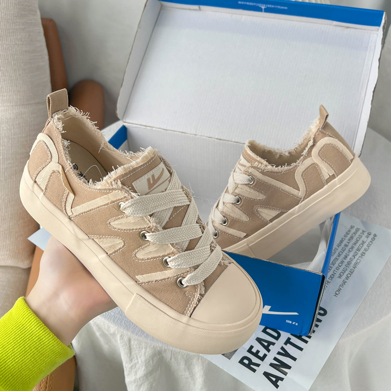 (W) Warrior Canvas Low 'Beige CMFT' 圖 7