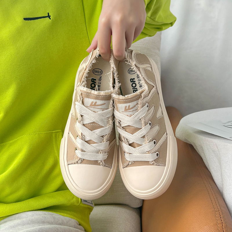 (W) Warrior Canvas Low 'Beige CMFT' 圖 8