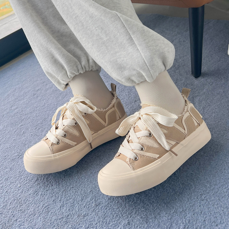 (W) Warrior Canvas Low 'Beige CMFT' 圖 9