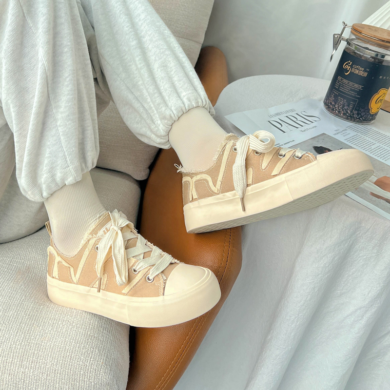 (W) Warrior Canvas Low 'Beige CMFT' 圖 10