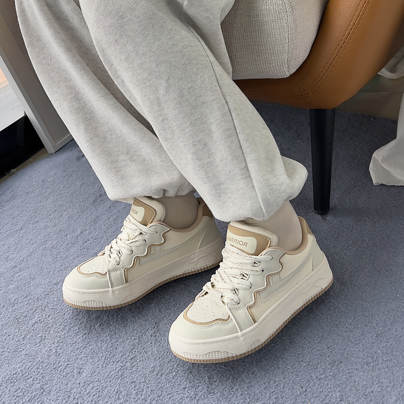 (W) Warrior Canvas Low 'Beige Patchwork' 圖 9