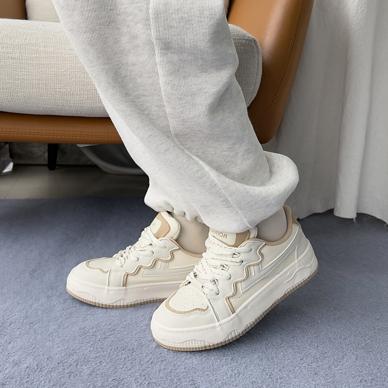 (W) Warrior Canvas Low 'Beige Patchwork' 圖 10