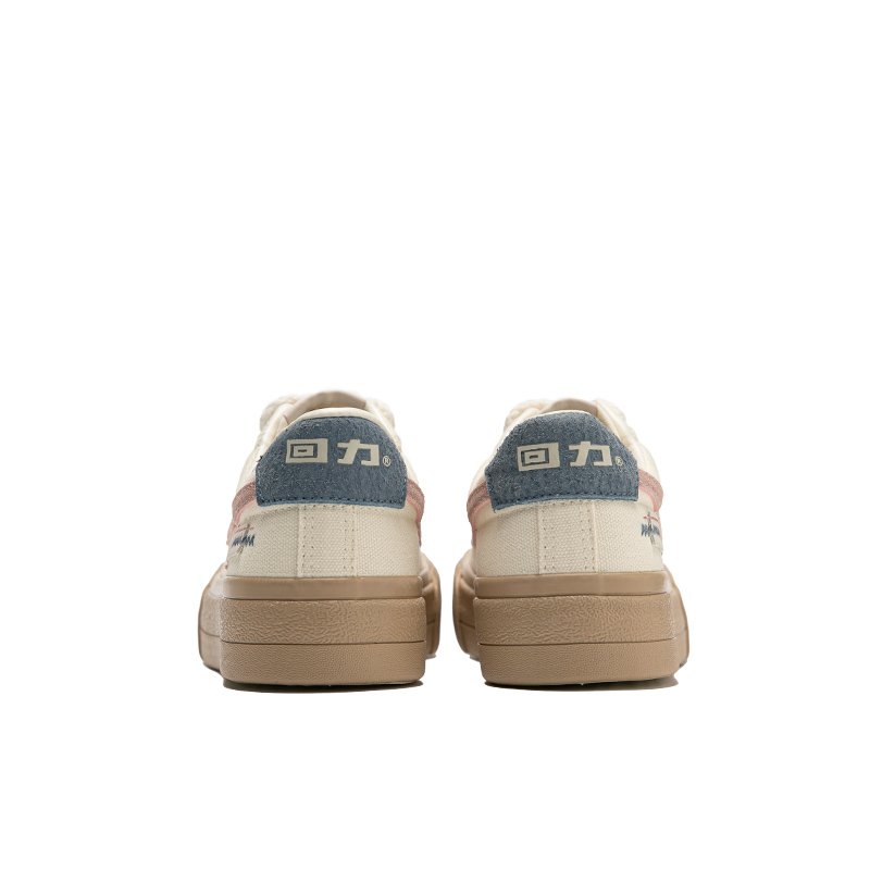 (W) Warrior Canvas Low 'Beige Pink' 圖 5
