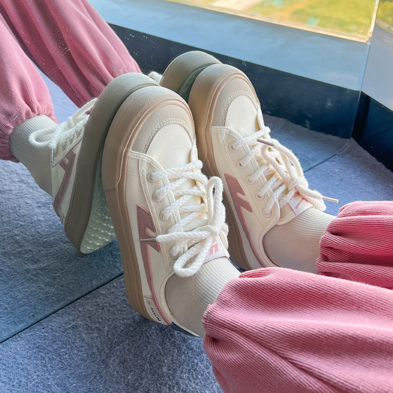 (W) Warrior Canvas Low 'Beige Pink' 圖 8