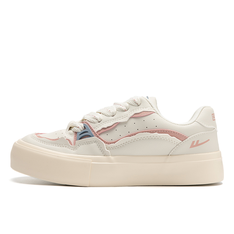 (Women) Warrior Canvas Low 'Beige Pink' WXY-E406MJ02