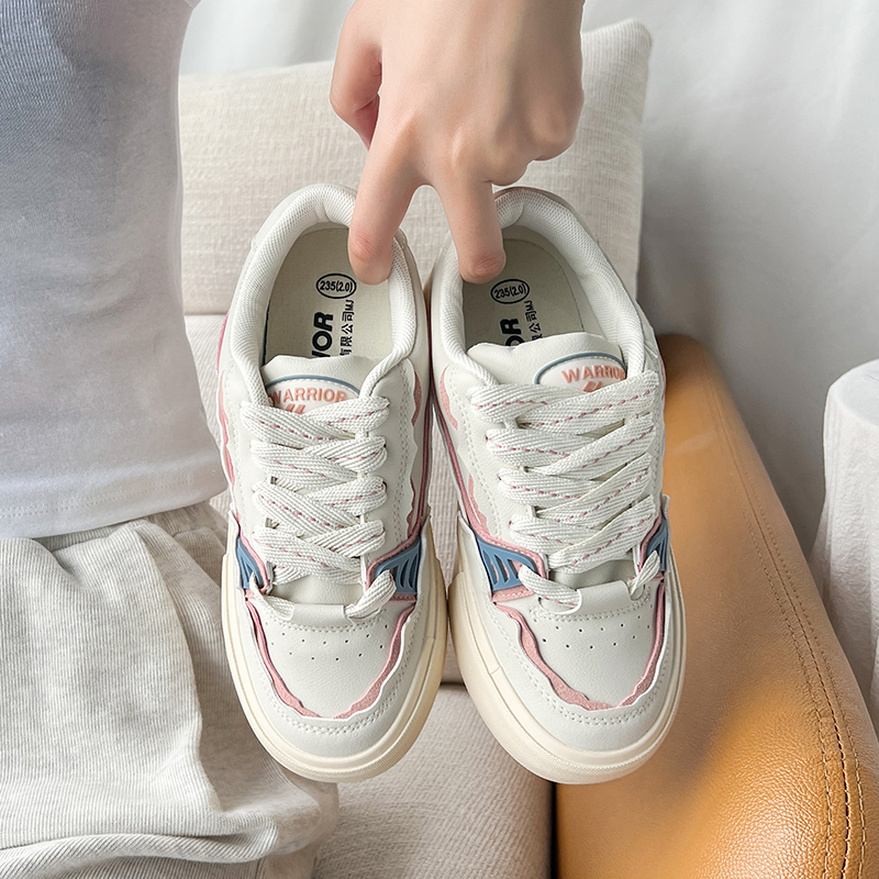 Cheap (W) Warrior Canvas Low 'Beige Pink' - Kasut Kanvas Rendah 'Beige Pink' WXY-E406MJ02