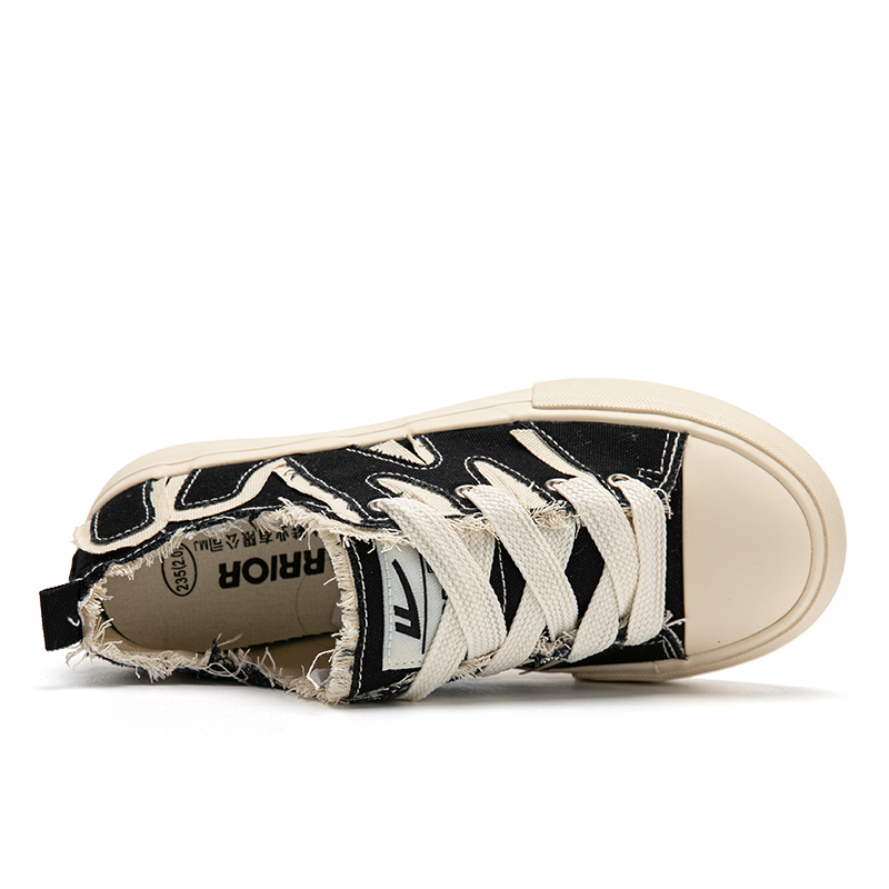 (W) Warrior Canvas Low 'Black Patchwork' 圖 4
