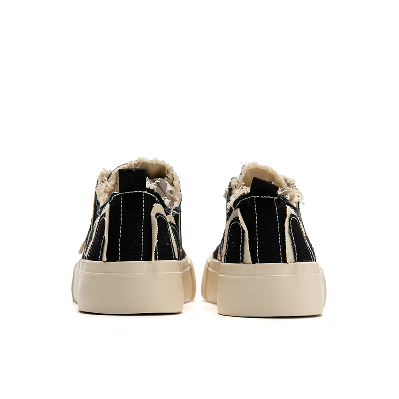 (W) Warrior Canvas Low 'Black Patchwork' 圖 5