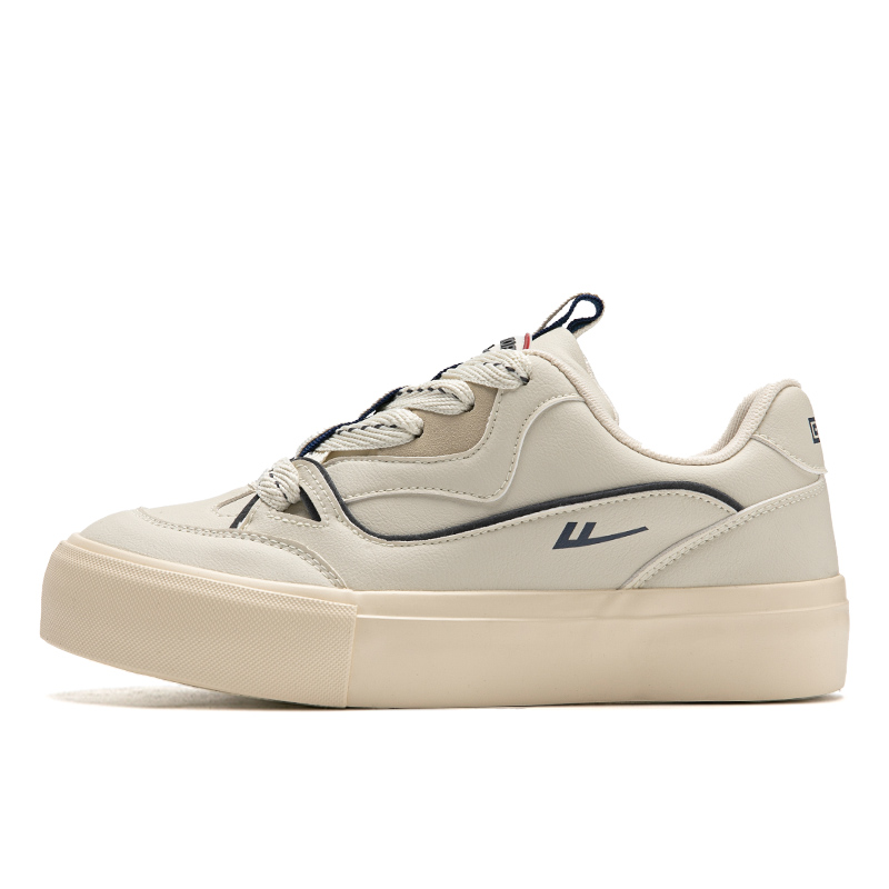 (Women) Warrior Canvas Low 'Cream Blue' WXY-E486MJ03