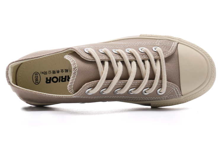 (W) Warrior Canvas Low 'Khaki' 圖 3