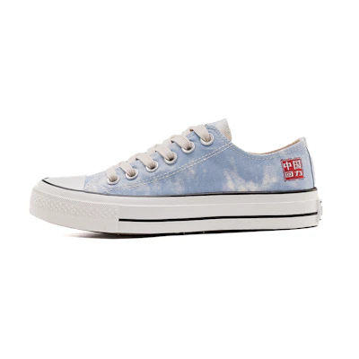 (W) Warrior Canvas Low 'Light Blue White'