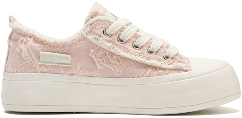 (Women) Warrior Canvas Low 'Pink Patchwork' WXY-F069MJ02 Order (Women) Warrior Canvas Low 'Pink Patchwork' WXY-F069MJ02