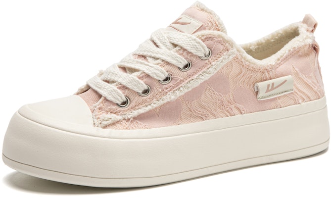 (Women) Warrior Canvas Low 'Pink Patchwork' WXY-F069MJ02 Lookbook (Women) Warrior Canvas Low 'Pink Patchwork' WXY-F069MJ02